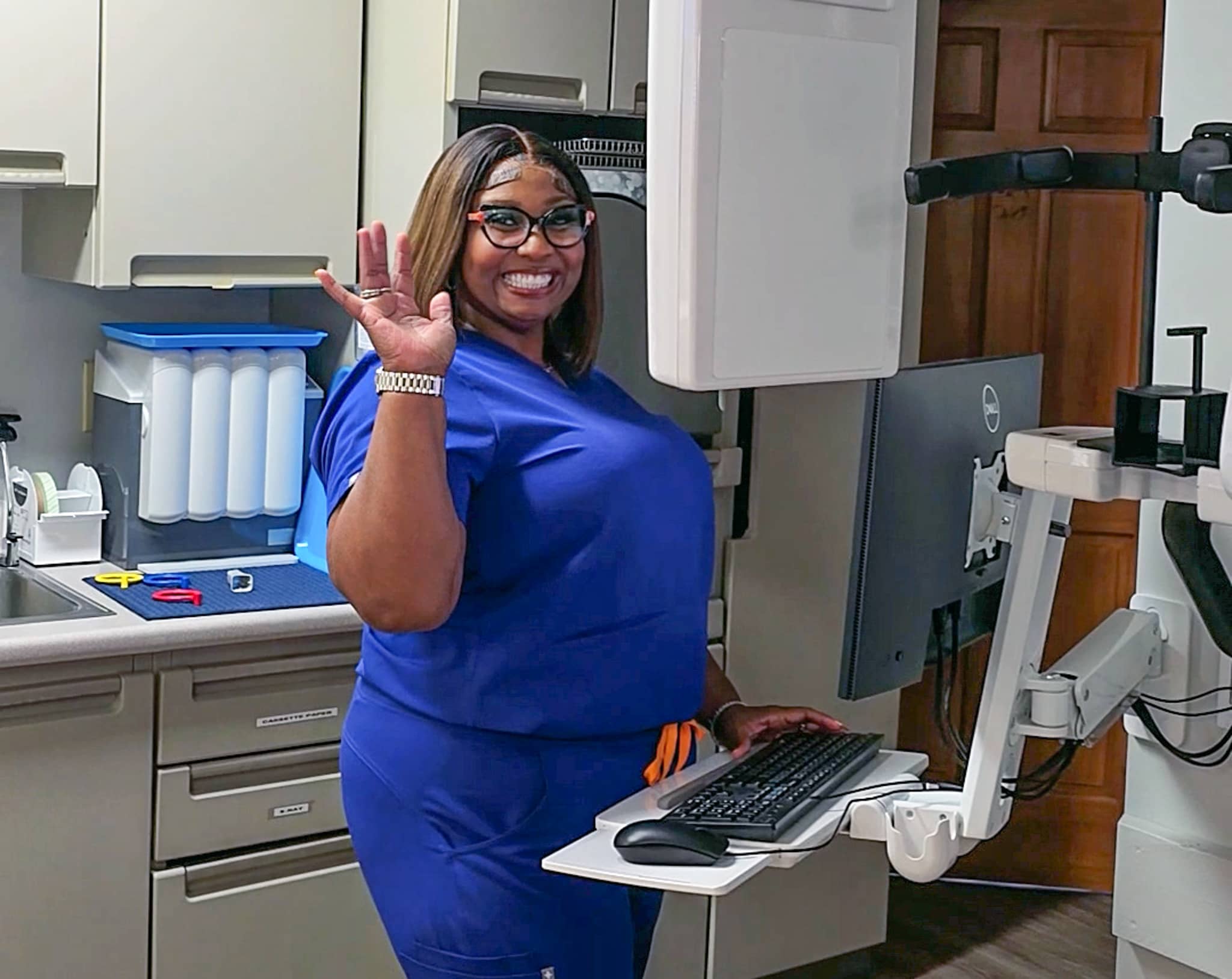 The digital X-ray station